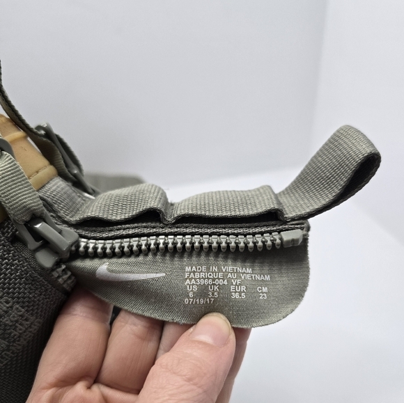 Nike | SF AF1s 'Dark Stucco' olive green gumsole hi-top sneakers | WMS 6.5 - Picture 8 of 14